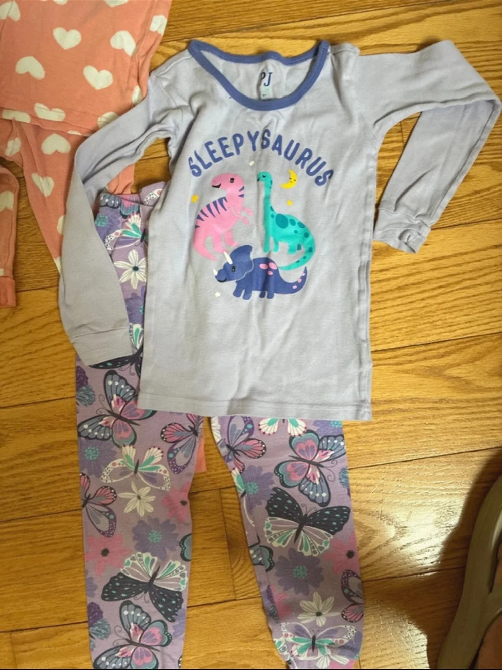 Disney carters place Kids Pajama Set Bundle - Mint, Lavender, Pink, Yellow, Gray